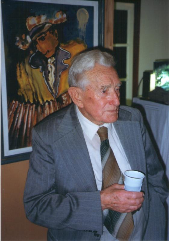 Felix Berdyczak, en 1999.          
Foto de Rodolfo Cabral. 